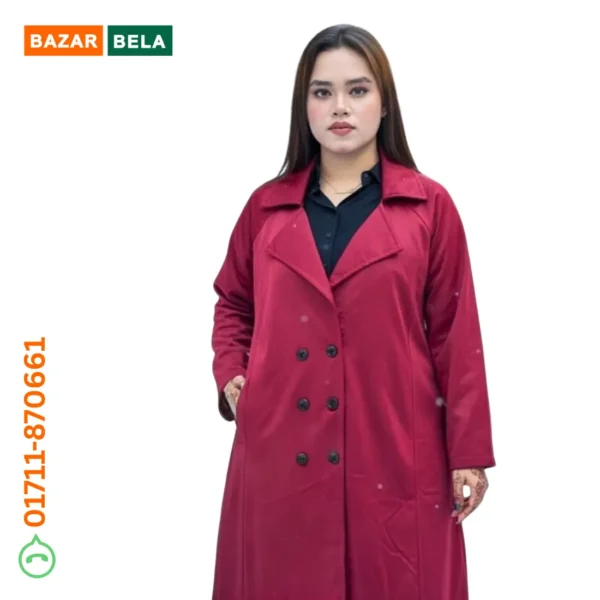 long overcoat for ladies
